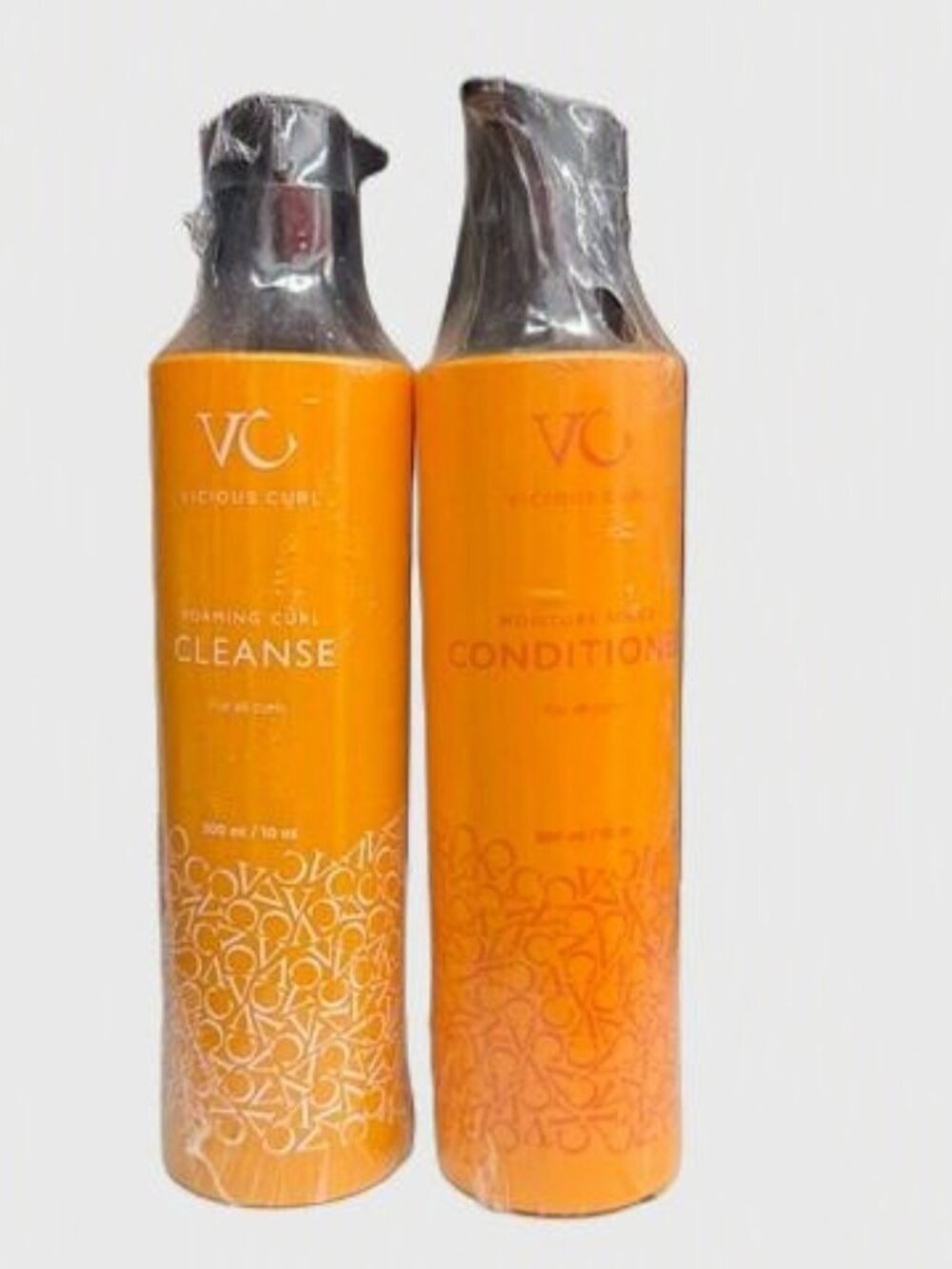 Vicious Curl Non-Foaming Curl Cleanse Moisture Conditioner 10 oz ea (2 pc Combo)